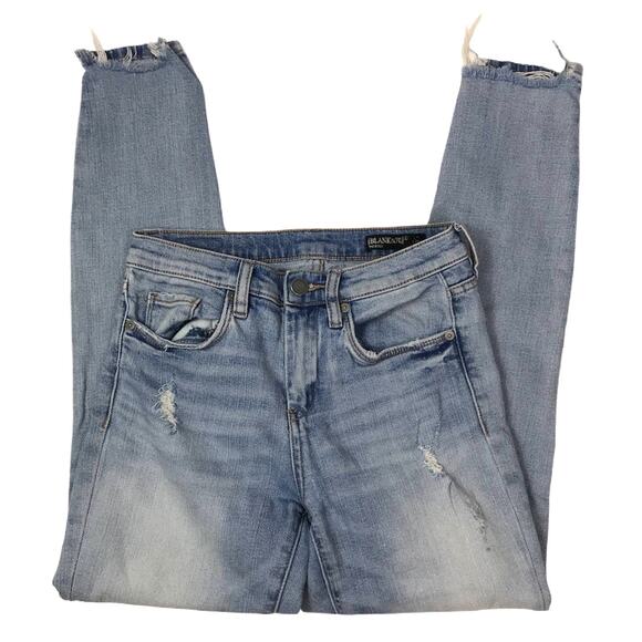 Blanknyc The Bond distressed skinny jeans sz 26 - Picture 6 of 9